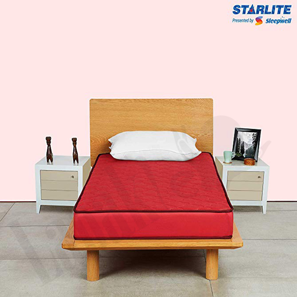 sleepwell starlite splendor firm foam mattress